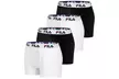 Lot de 2, 4 ou 8 boxers pour hommes en coton de la marque Fila - Second Medium