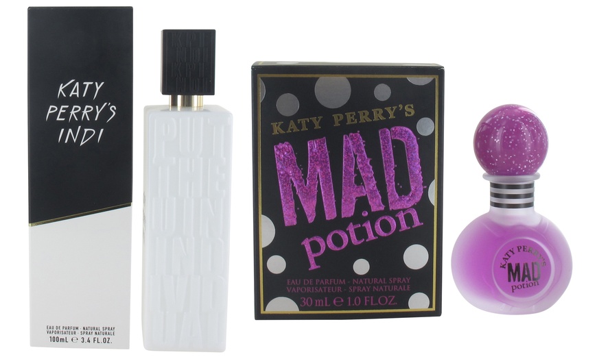 Image 1: Katy Perry Mad Potion 30ml EDP or Indi 100ml EDP