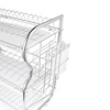 Image 5: Three-Tier Dish Drainer Rack Plate Draining Tray Board
