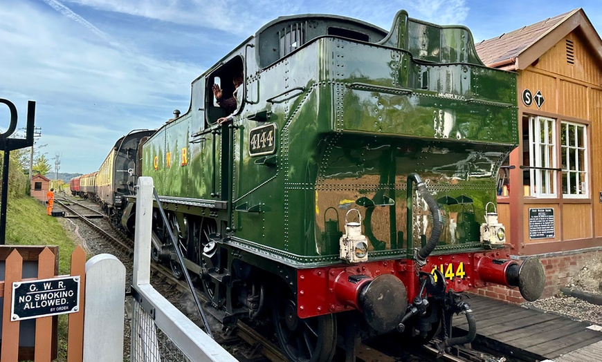 Image 2: Steam Train Experience for 2 or 4 with Sparkling Cream Tea for 2 