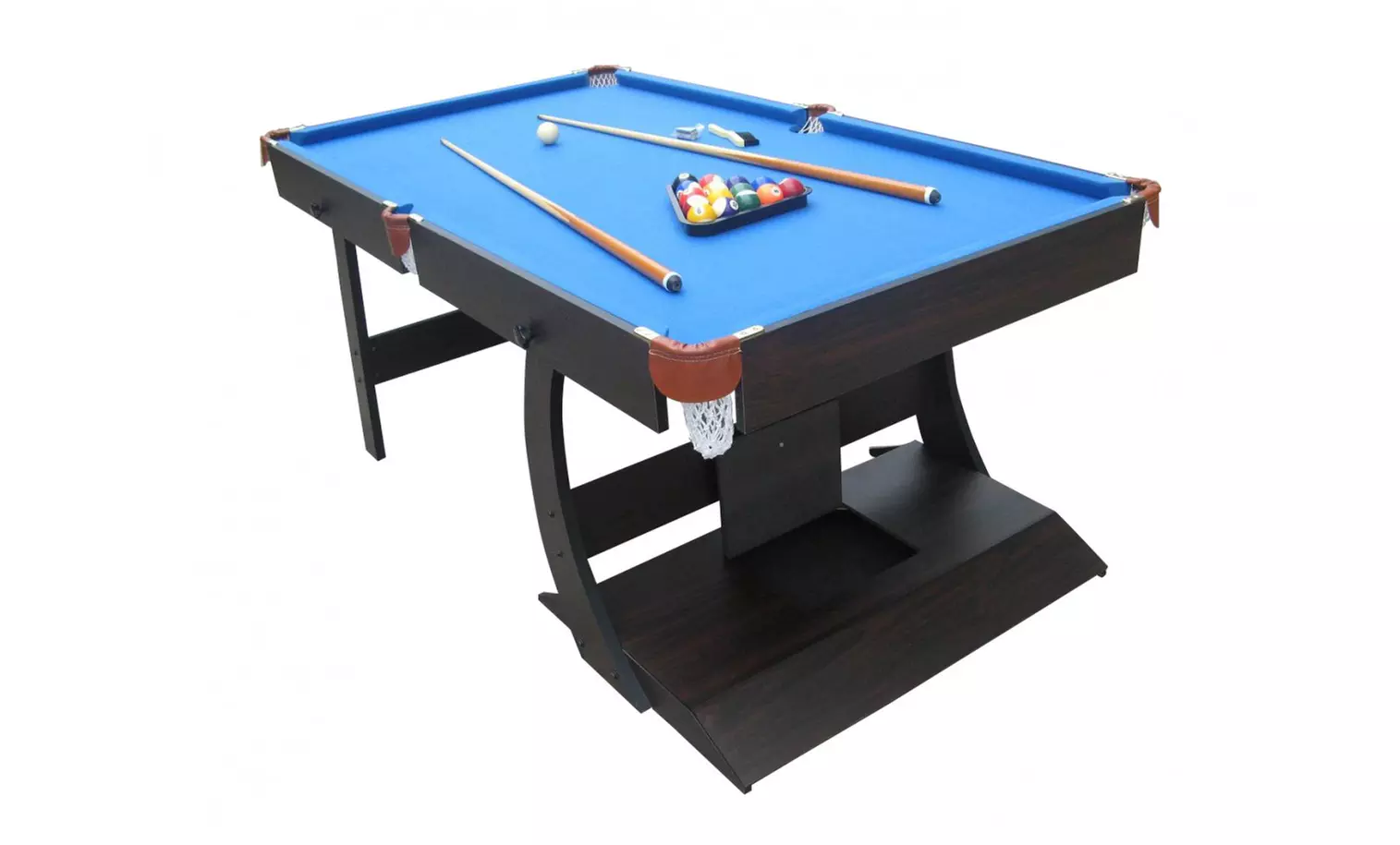 Billard américain pliable bleu - Primary Image