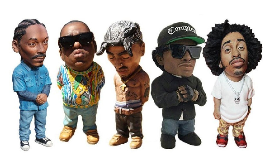 Image 2: 1, 2 ou 5 sculptures d'artistes de hip-hop 