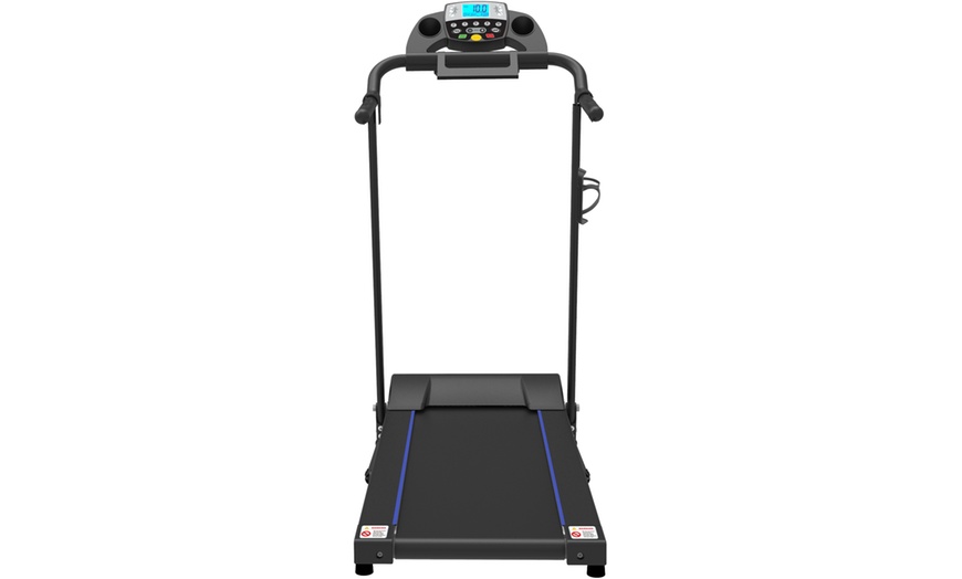 Image 3: Foldable Electric Treadmill