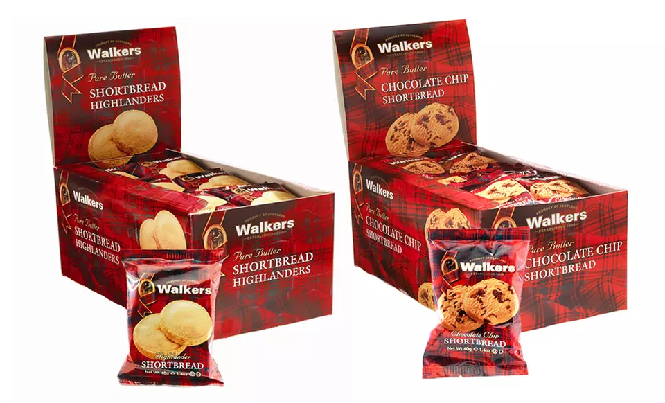 Walkers Shortbread Cookies; 24-Pack of 2-Cookie Bags - Primary Image