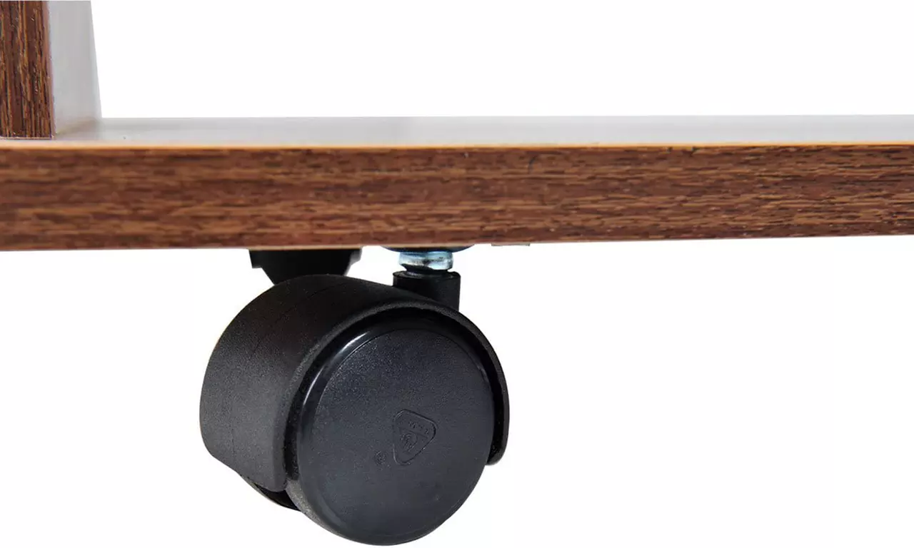 Homcom Open Wardrobe with Hanging Rail and Storage Shelves