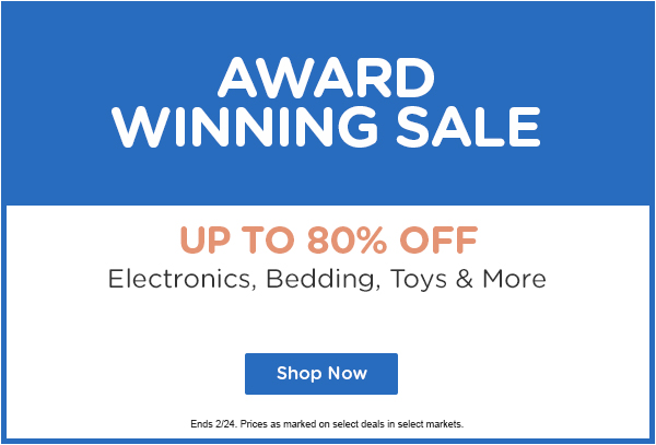 Award Winning Sale