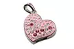 Crystal or Heart Locket 32 GB Flash Drive - Second Medium