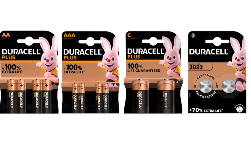 Image 1: Batterie Duracell CR, Ministilo AAA, Stilo AA e Plus C