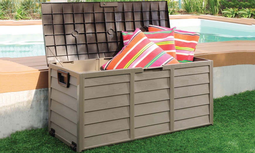 Image 1: Garden Storage Box