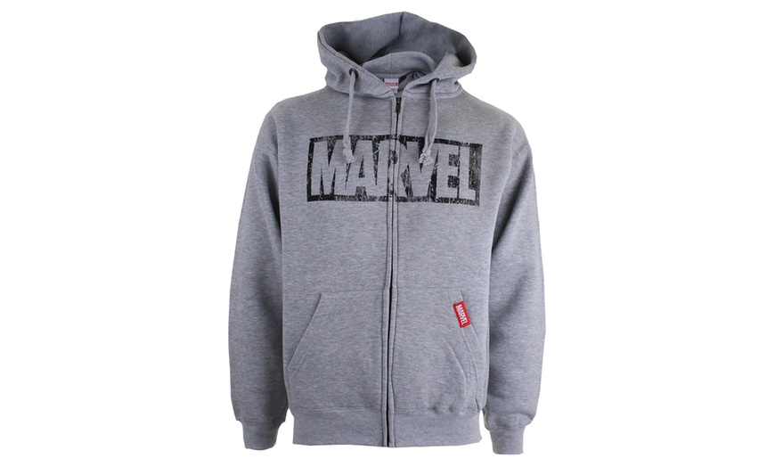 Image 3: Marvel Zipped Hoodie