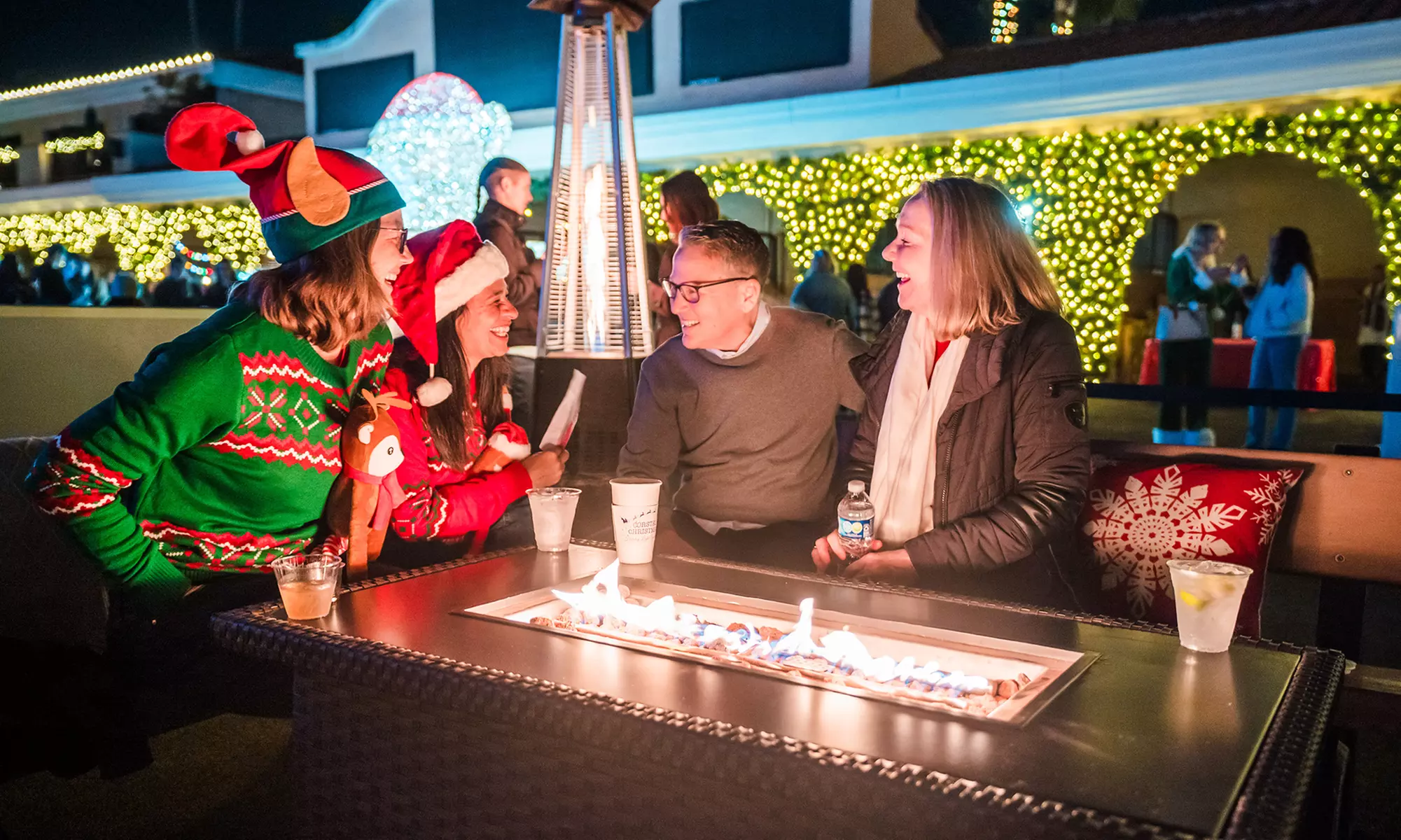 Holiday Lights and Wine Walk Adventure for Two at Coastal Christmas