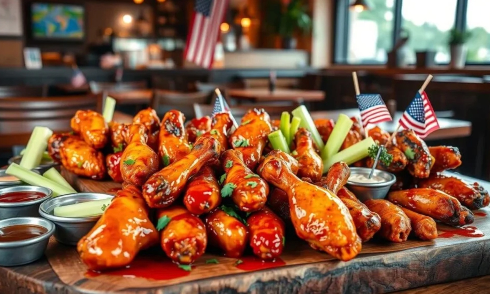 $20, $40 or $60 to Spend on America's Best Wings - Dine-in or Takeout!