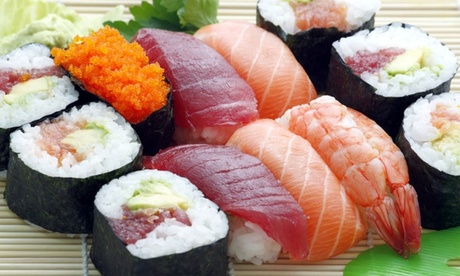 Menu sushi da 40 o 80 pezzi con birra e caffè per 2 o 4 persone al ristorante Aiko (sconto 69%)