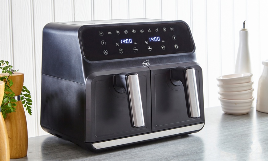 Image 2: Neo Electric 8.5L Digital Air Fryer with Dual Drawer