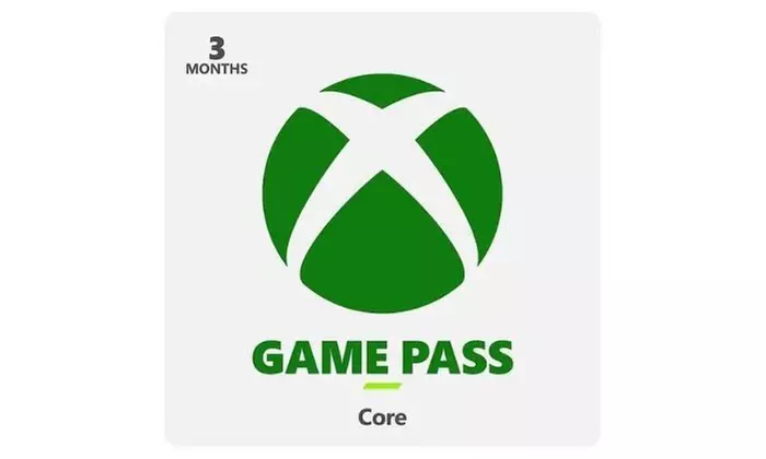 Get an Xbox Game Pass Core for 3 or 12 Months