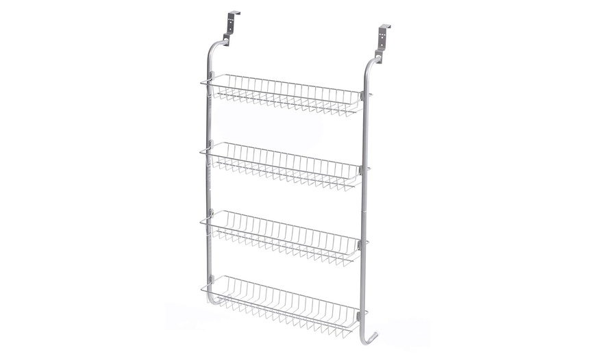 Four-Tier Over-Door Hanging Rack | Groupon