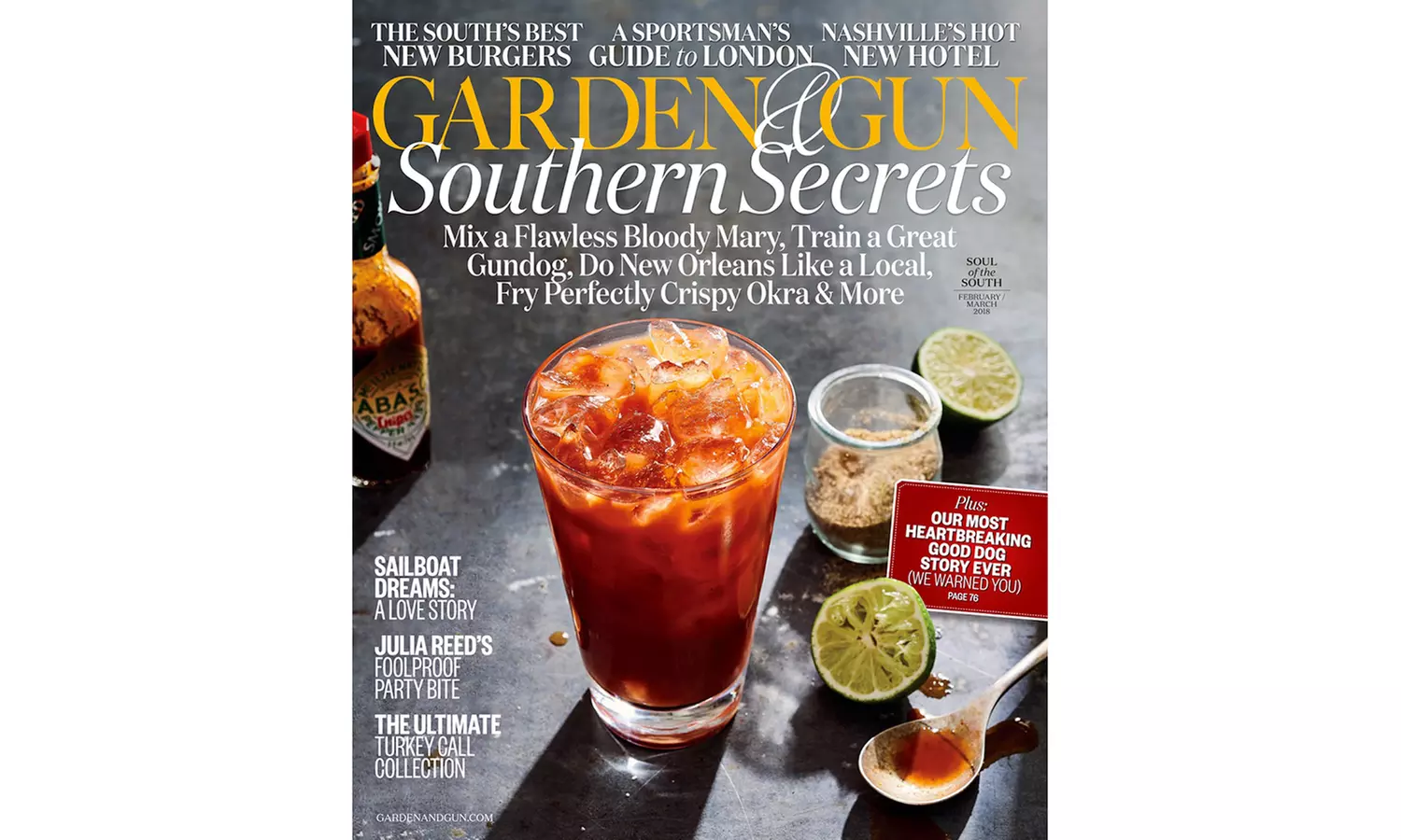 Garden and Gun Magazine Subscription for One Year (72% Off) - Primary Image