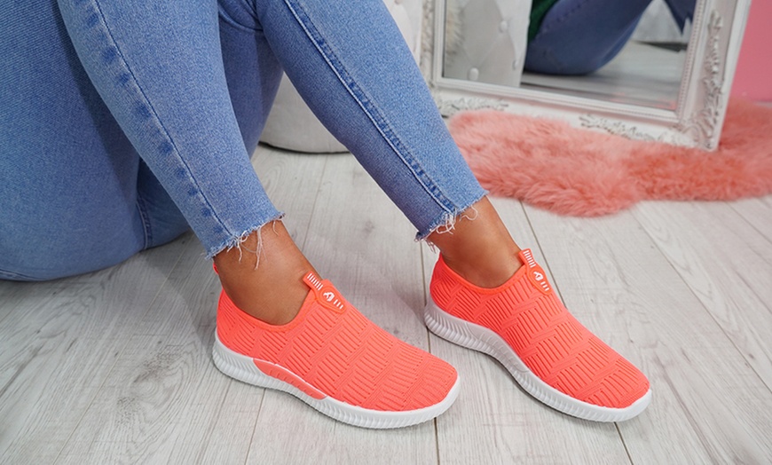 Image 12: Women's Sock-Style Trainers