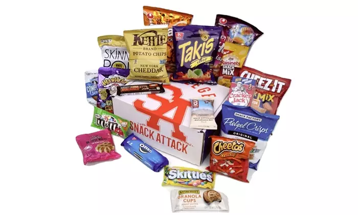 Snack Box Subscription from College Snack Attack (Up to 24% Off). Three Options Available. - Primary Image