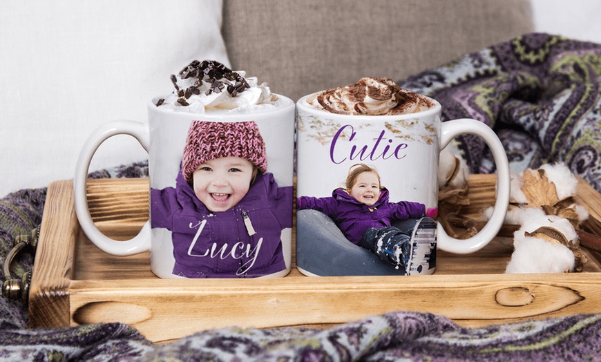 Image 12: Collage, Magic, or Latte Mug at Printerpix 