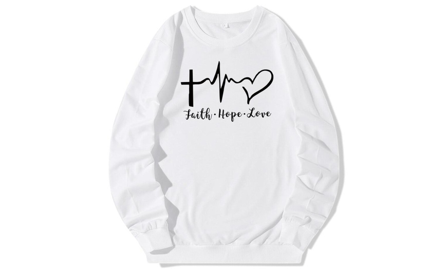 Image 8: Faith Hope Love Sweaters