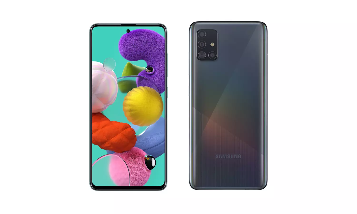 Samsung Galaxy A51 A515F 128GB Dual-SIM Smartphone (GSM Unlocked)(New) - Second Medium