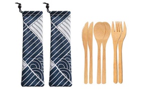 Eco Bamboo Cutlery Set