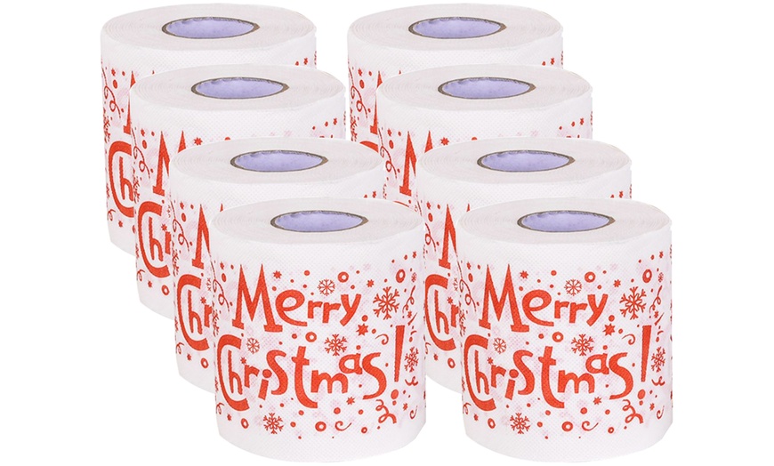 Image 17: Christmas Themed Toilet Roll Paper