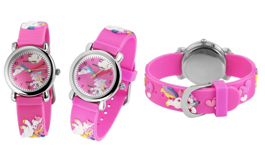 Image 4: Montre analogique 3 aiguilles pour enfants de la marque Excellanc