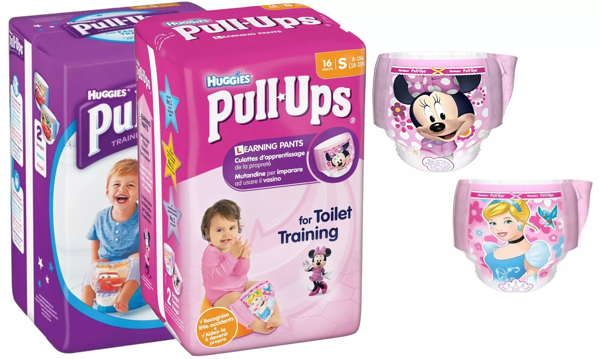 84 ou 96 culottes d'apprentissage Huggies Pull-Ups - Primary Image