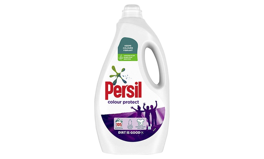 Image 2: One or Two Persil Laundry Washing Liquid Detergents 2.835L 105W