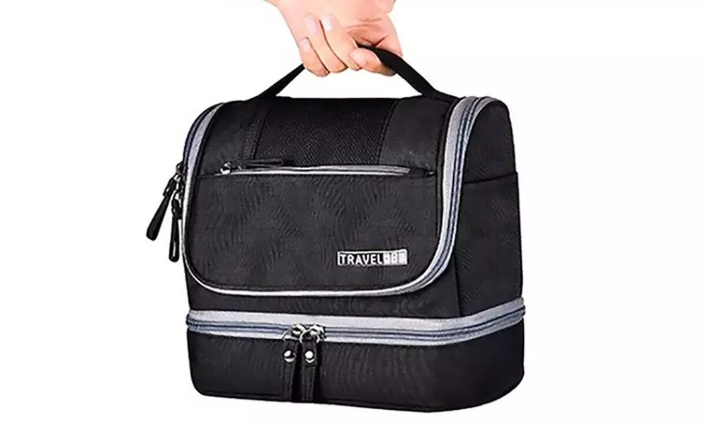 Trousse de toilette imperméable, coloris au choix