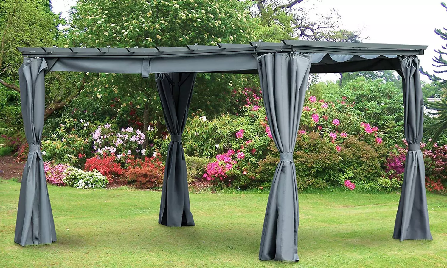 Outsunny Retractable Pergola Canopy - Primary Image