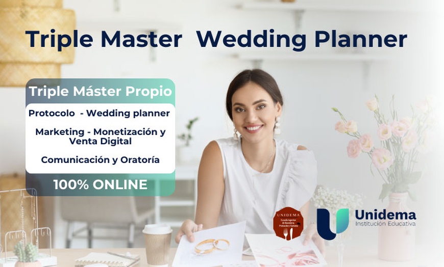 Image 1: Curso de Wedding Planner; Marketing y venta digital y en Comunicación