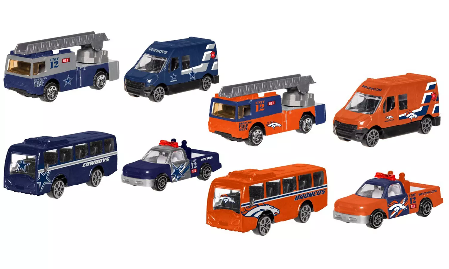 Forever Collectibles NFL Die Cast Cars (4-Pack) - Primary Image