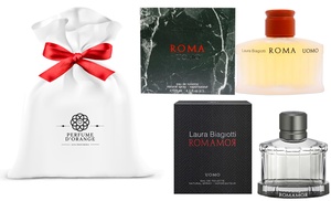 Profumo uomo Laura Biagiotti con sacchetto regalo