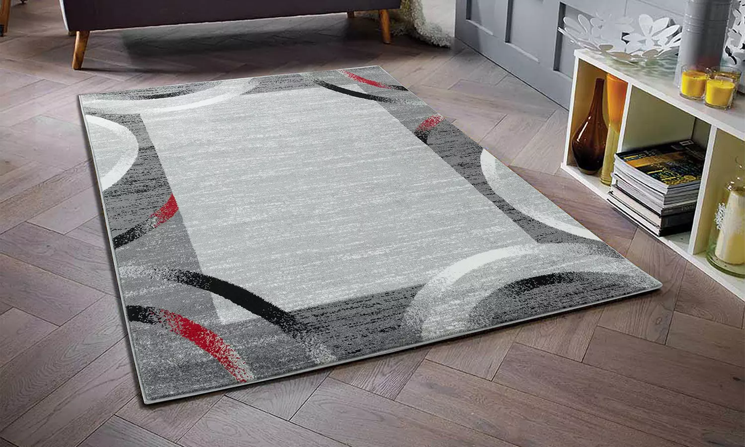 Tapis de salon Grey collection Zircon - Primary Image