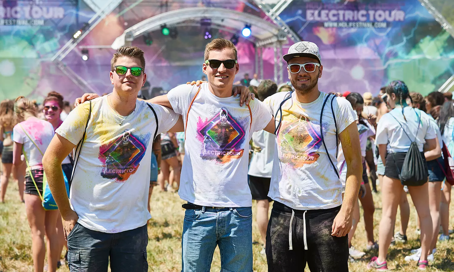 1, 2 o. 5 Tickets für Holi – Festival of Colours vom 20.06.-15.08.2026