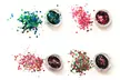 4x, 5x oder 9x Glitzer für Körper, Gesicht, Haare und Nägel in der Farbe nach Wahl - Second Medium