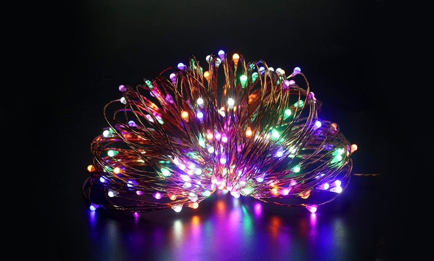 Image 7: Garden Solar Powered Fairy String Light