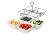 Serving Bowls with Rack Holder (5-Piece) - Second Medium