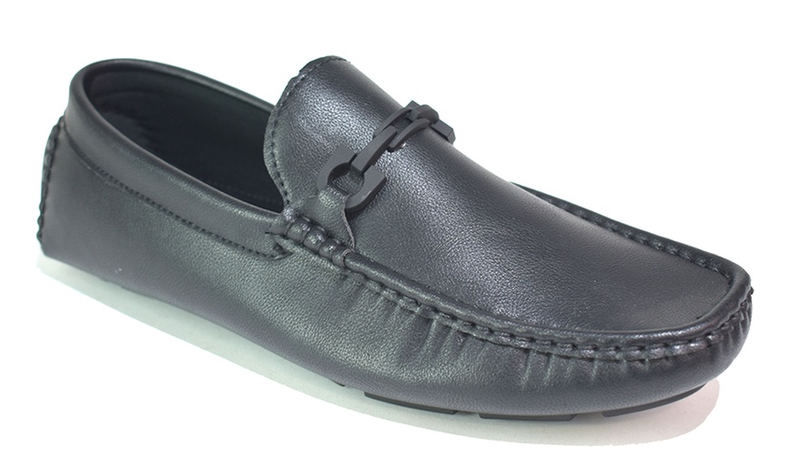 Image 8: Leather Slip-On Shoes