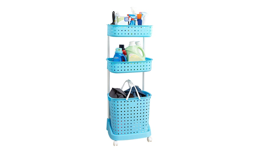 Image 2: Multi-Purpose Laundry Trolley