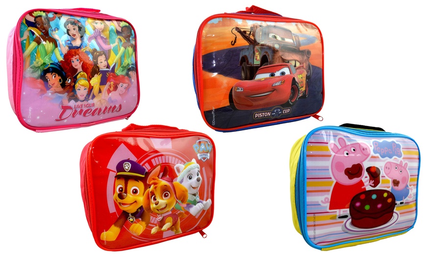 Image 1: Character's Rectangle Lunch Bags