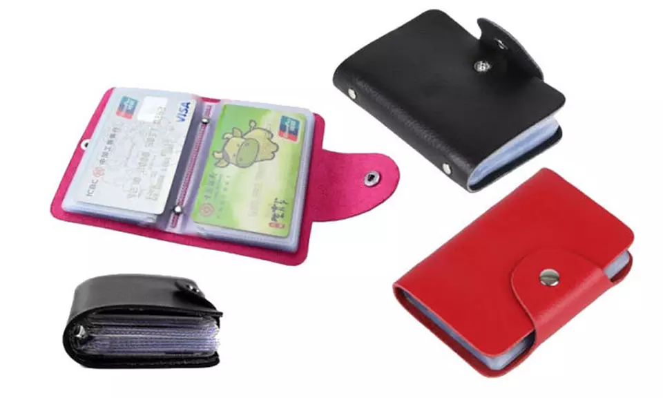 1x oder 2x Kreditkartenhalter in der Farbe nach Wahl - Primary Image