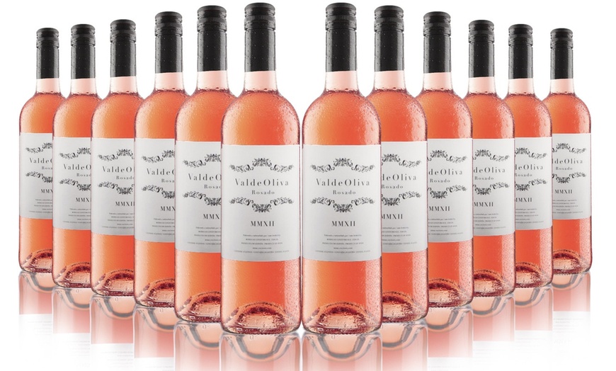 Image 1: 12 Bottles of Spanish Rose Wine