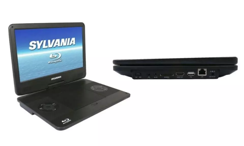 Sylvania SDVD1336 13.3" Portable Blu-Ray Player with Swivel Screen (Manufacturer Refurbished) - Second Medium