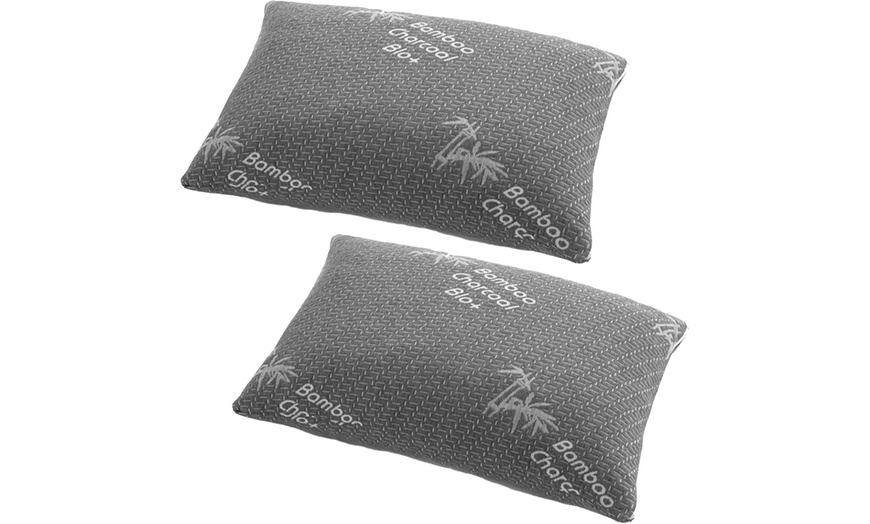 Image 3: Aspect Bamboo Charcoal Memory Foam Pillow
