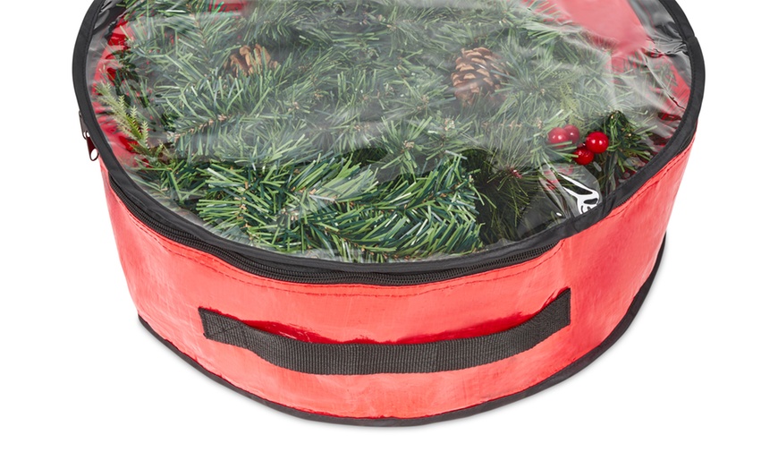 Image 8: Christmas Wreath Storage Bag