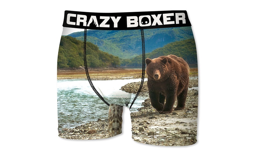 Image 3: Crazy Boxer 4-Pack Boxers 